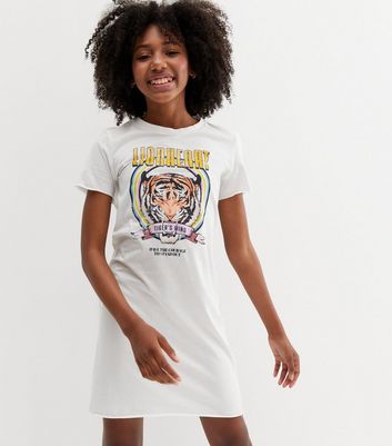 Kids t store shirt dress