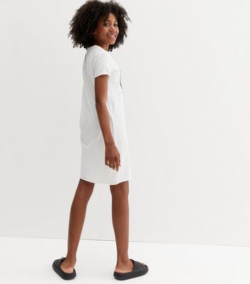 White shirt dress girls Clearance