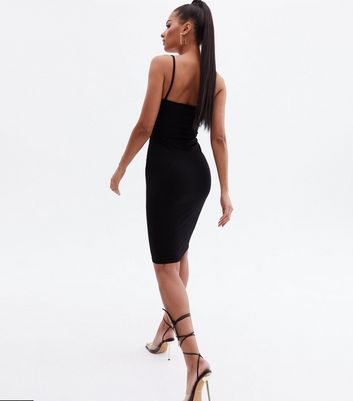 ribbed strappy dress