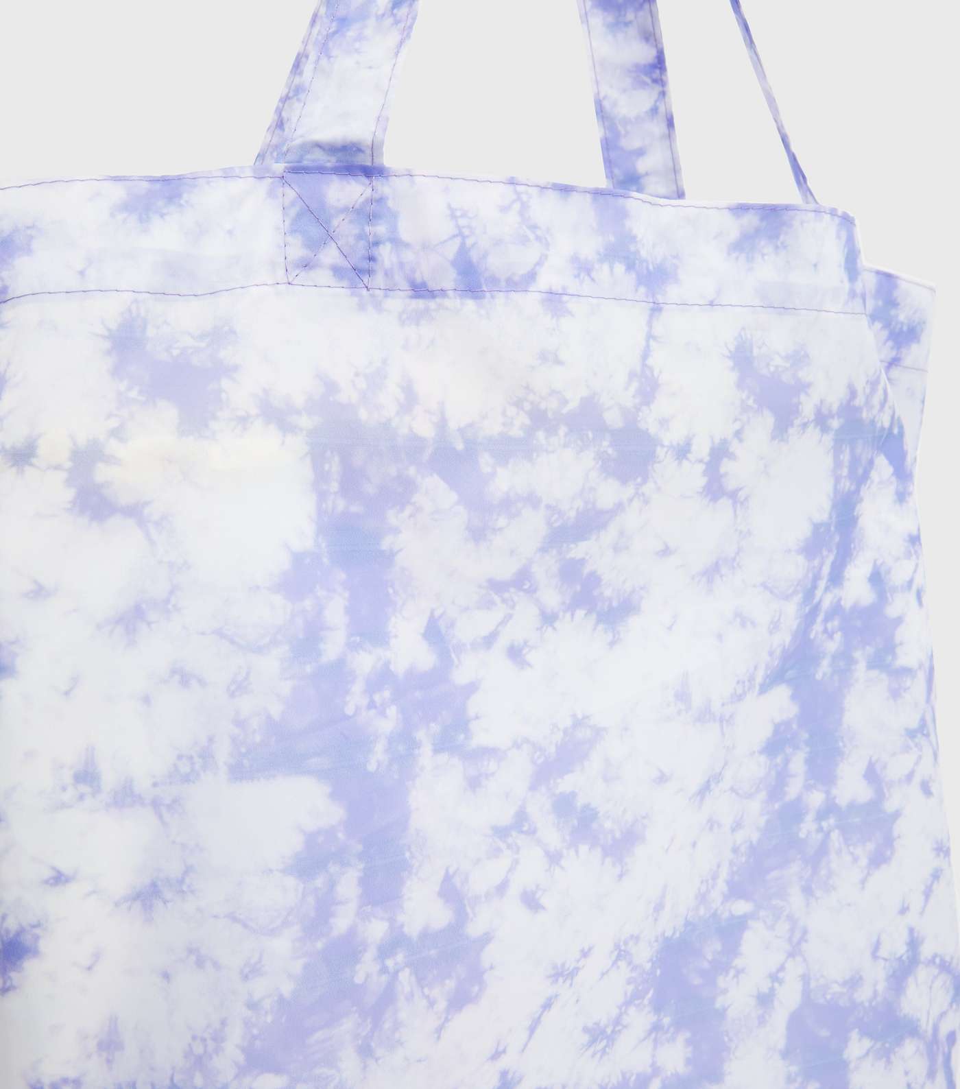 PIECES Lilac Tie Dye Tote Bag Image 4