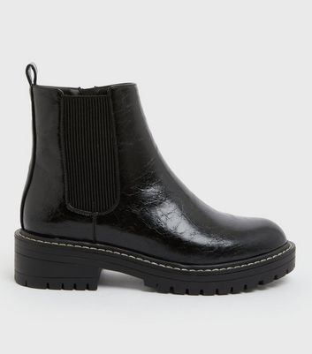 Chunky chelsea shop boots new look