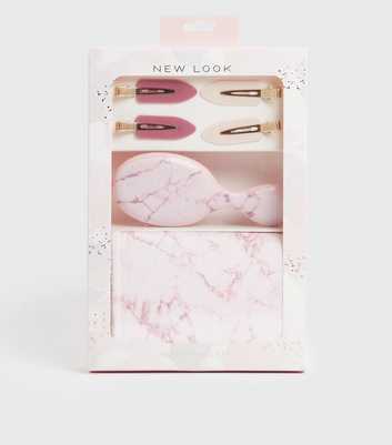 Pink Marble Hair Styling Set