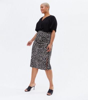 vero moda midi skirt