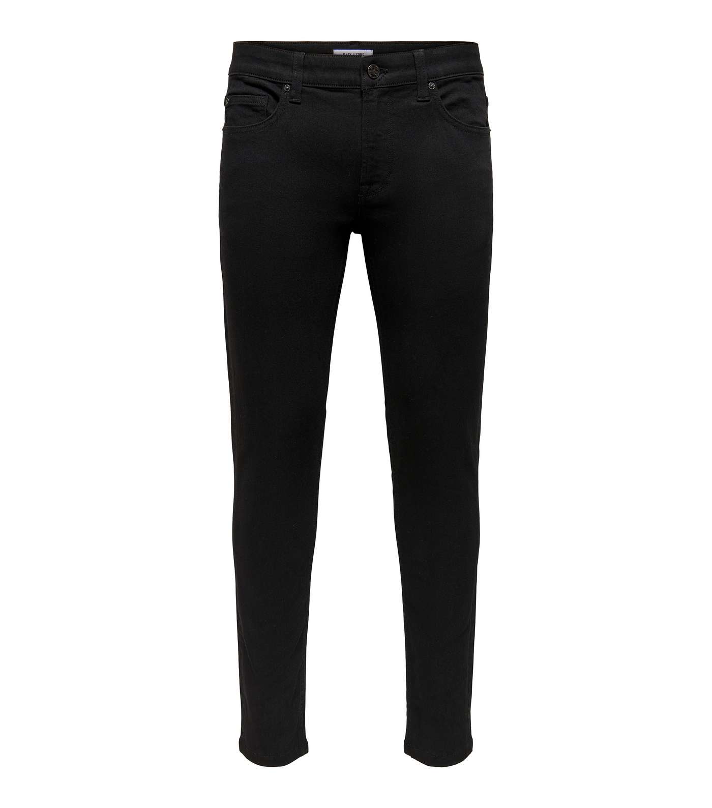Only & Sons Black Skinny Jeans Image 5