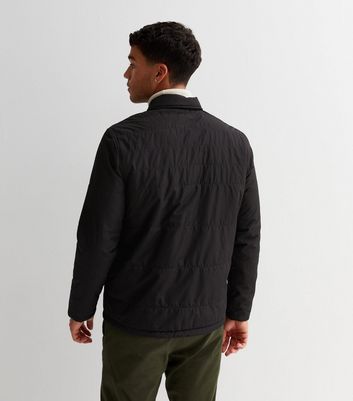 Only & Sons Dark Grey Double Pocket Jacket | New Look