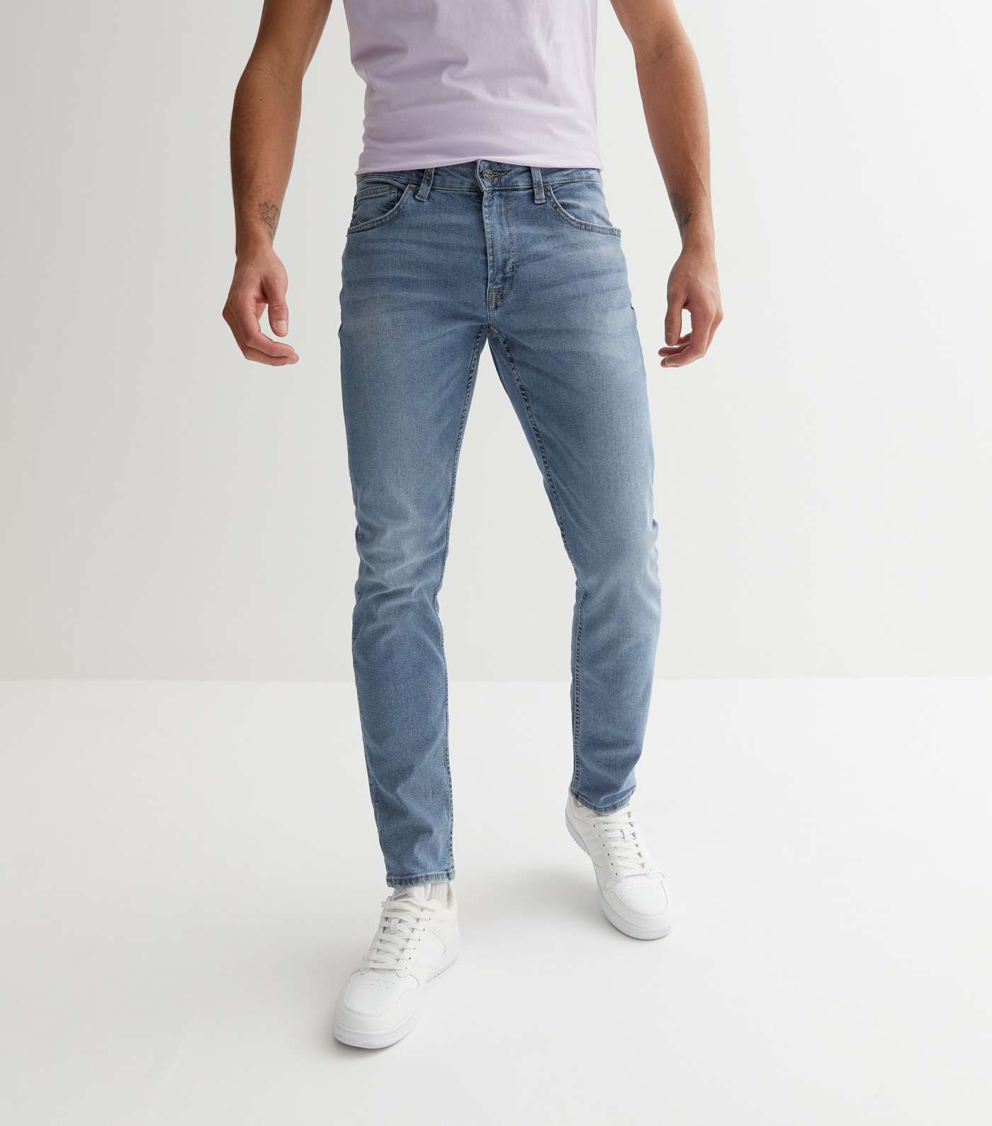 Only & Sons Bright Blue Slim Fit Jeans Image 2
