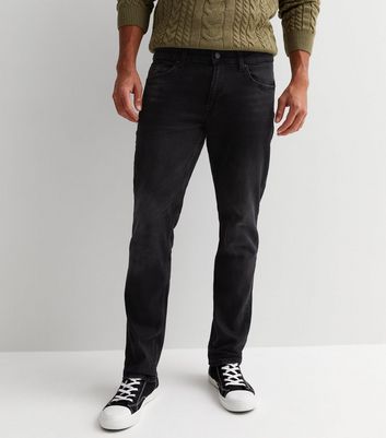 rugged black jeans men