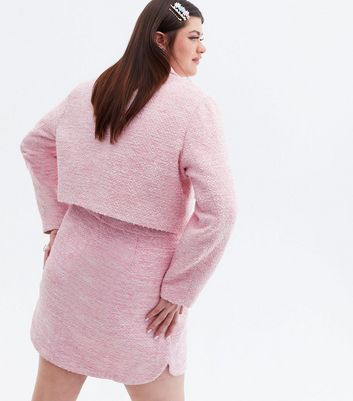 Damen Bekleidung Too Cute for Words Curves Pink Mini Skirt Damen Bekleidung Too Cute for Words Curves Pink Mini Skirt