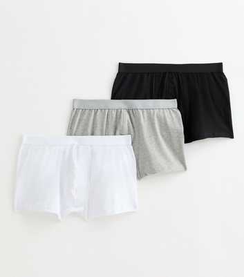 3 Pack Multicoloured Jersey Boxers