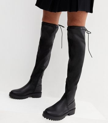 New look hot sale long boots