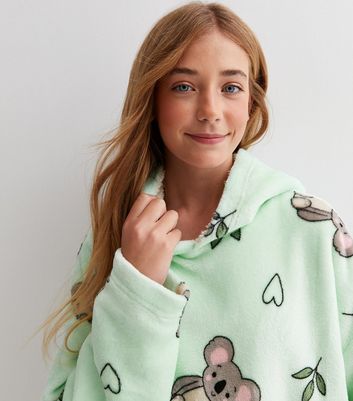 Girls store mint hoodie