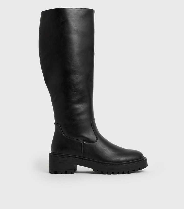 new look girls black boots