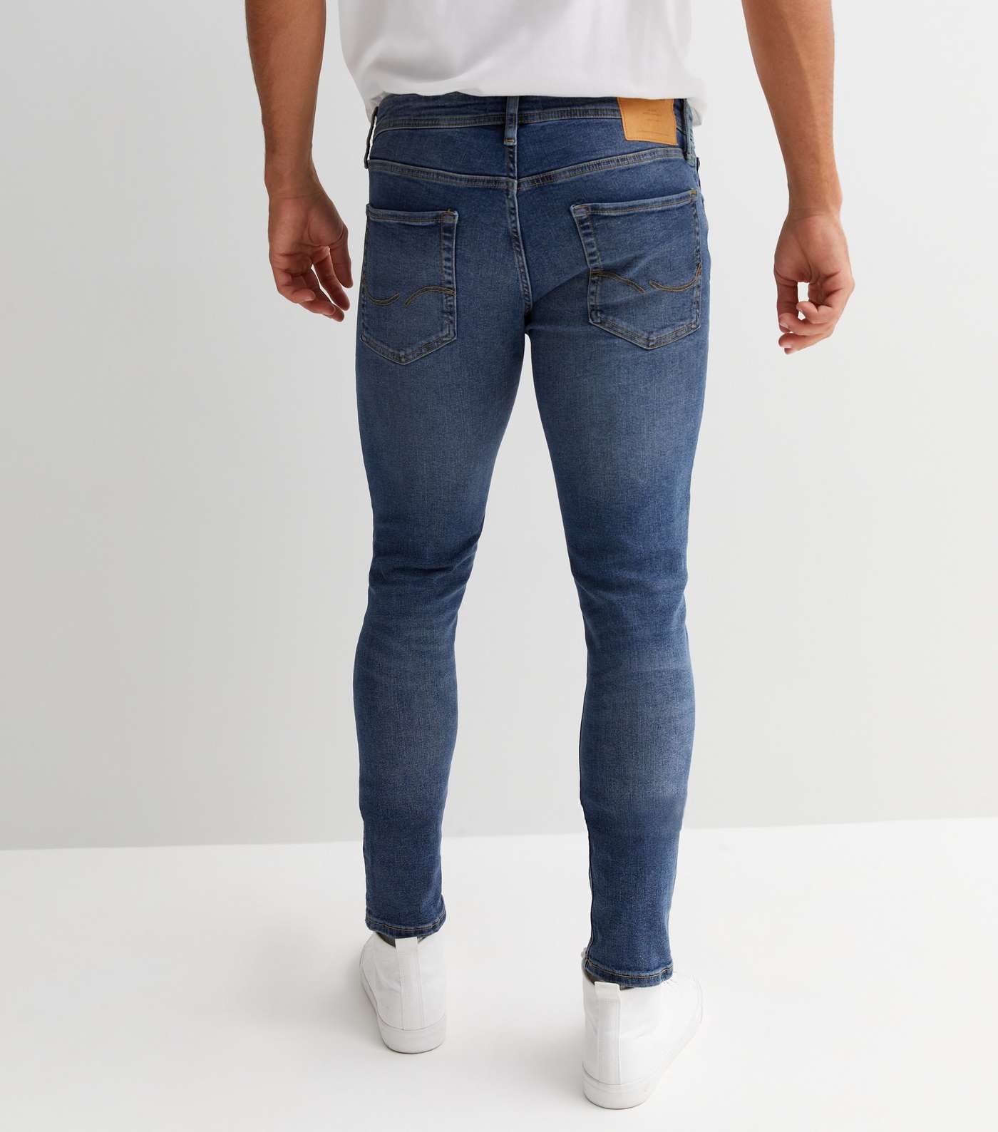 Jack & Jones Blue Regular Fit Jeans Image 4