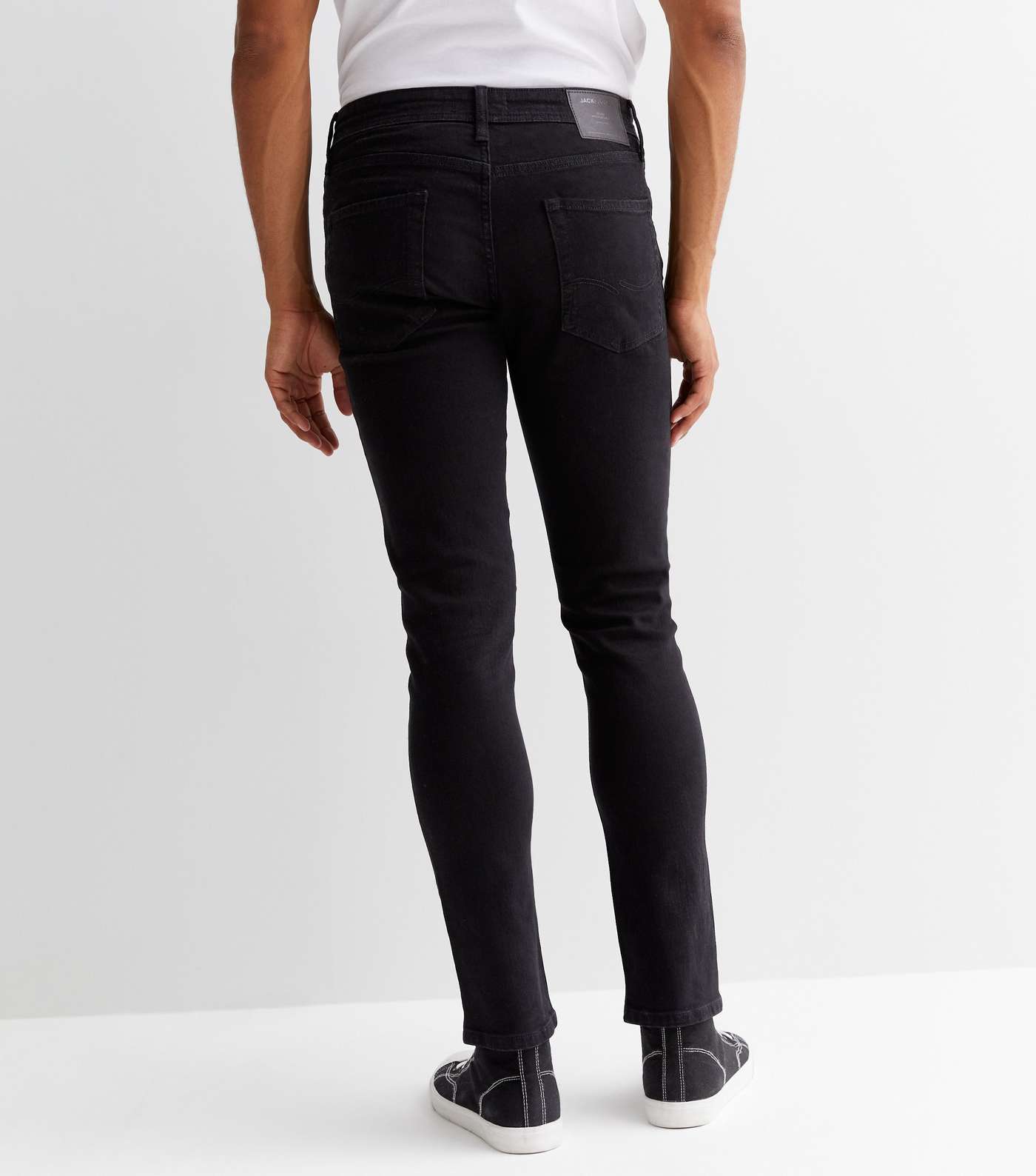 Jack & Jones Black Slim Fit Jeans Image 4