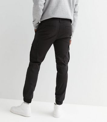 cargo cuffed trousers