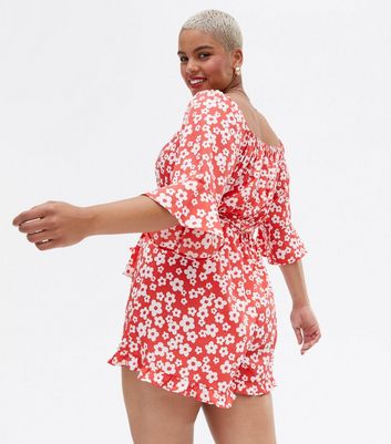 plt floral playsuit