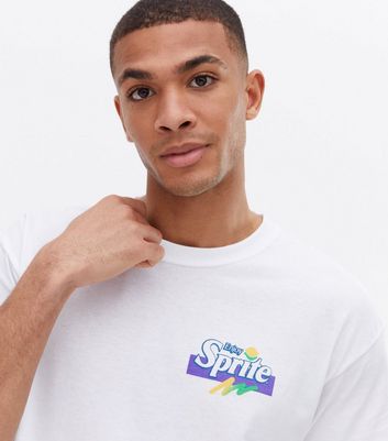 Herrenmode Bekleidung für Herren White Sprite Front and Back Logo T-Shirt