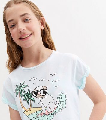 new look dog t shirt