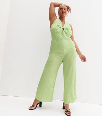 light green jumpsuit