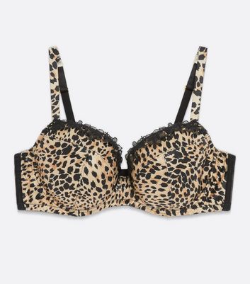 Buy Victoria's Secret Classic Leopard Brown Angelight Mesh PushUp Bra from  Next Luxembourg