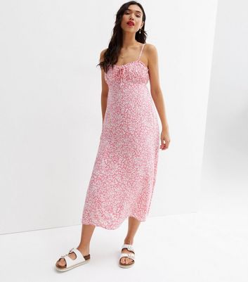 Miss selfridge outlet pink floral dress