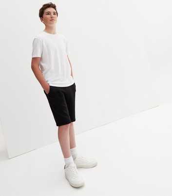 Name It Black Jersey Drawstring Shorts