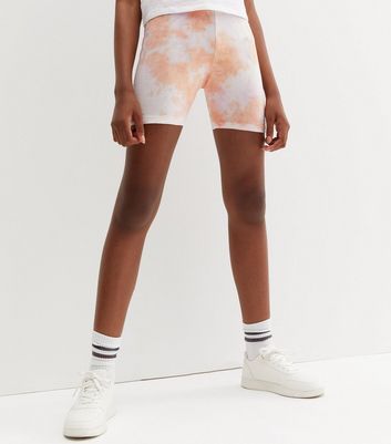 nike tie dye biker shorts