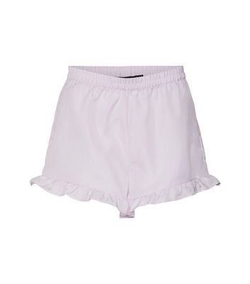 Vero Moda Pink Frill Pyjama Shorts New Look
