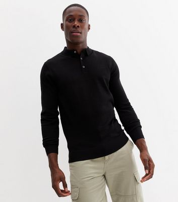 slim fit polo long sleeve