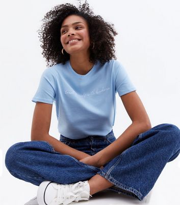 Pale Blue Treat Yourself Kindness Logo 