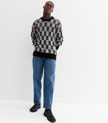 Checkered sale jumper mens