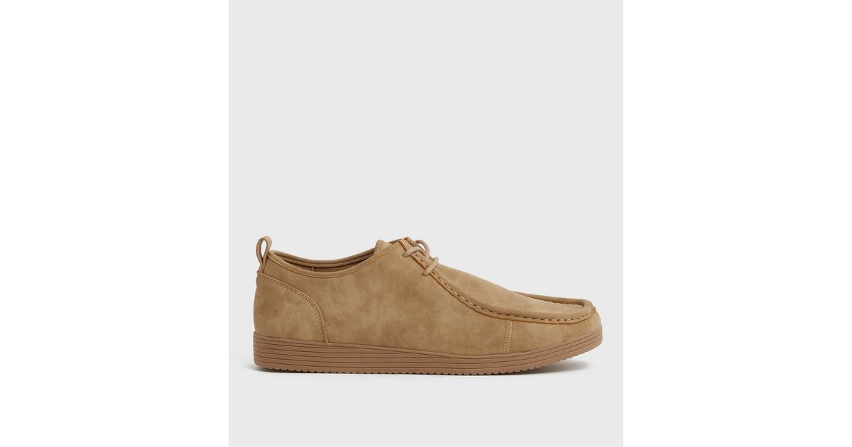 suedette lace up boots