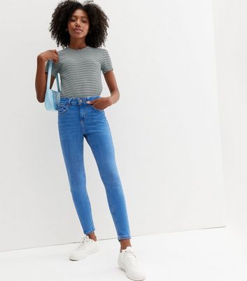 Girls Bright Blue Jenna Skinny Jeans 