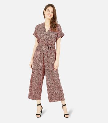 new look snake print jumpsuit