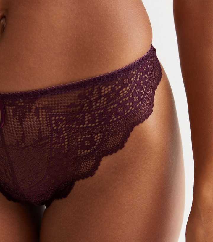 Lace Magic Bra & Thong Set - Black – Lounge Underwear