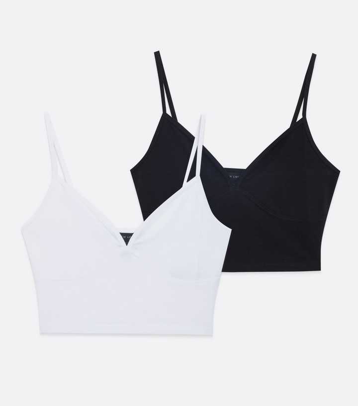 https://media3.newlookassets.com/i/newlook/832583209M9/womens/clothing/tops/2-pack-black-and-white-bralettes.jpg?strip=true&qlt=50&w=720
