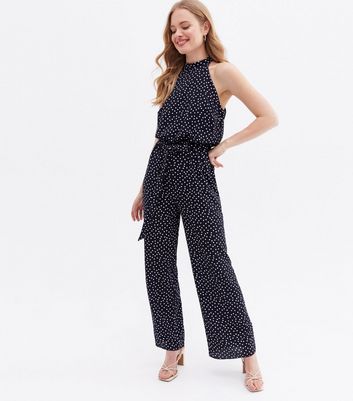 new look navy blue jumpsuit