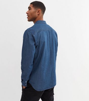 Long sleeve hotsell denim shirts