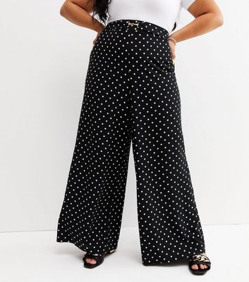 Resort Ready Black Spot Wide Leg 