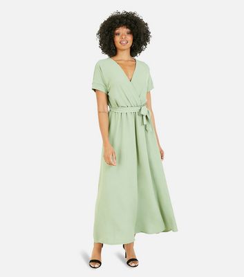 new look maxi wrap dress