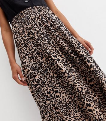 Leopard print outlet midi skirt australia