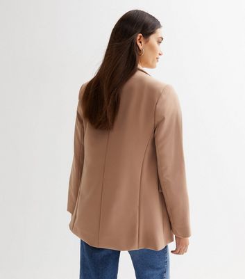 New look camel on sale blazer