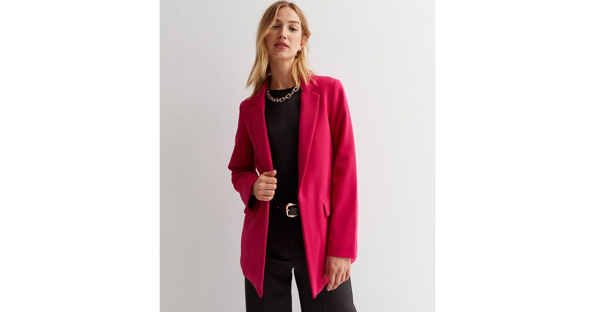 deep pink jacket