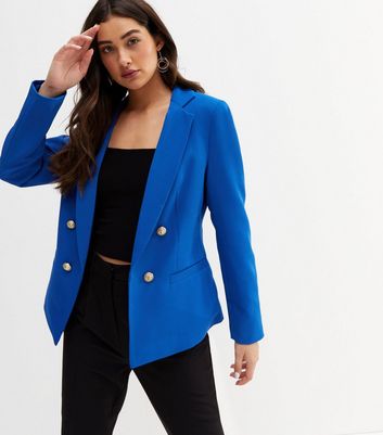 New look blue on sale blazer