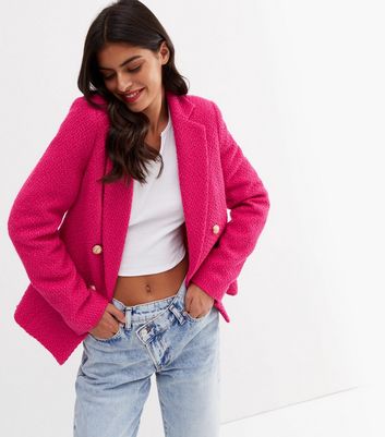 New look sale jackets pink