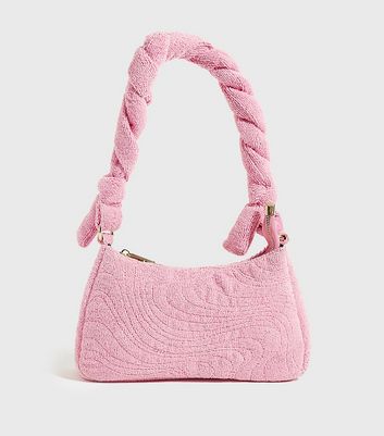 shop for Skinnydip Pale Pink Swirl Shoulder Bag New Look at Shopo