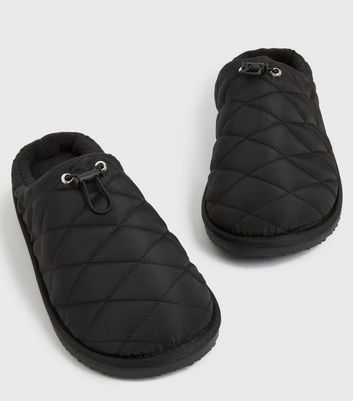 quilted slippers