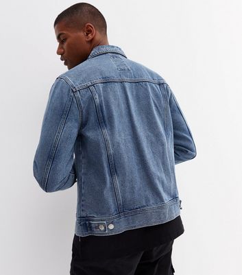 Blue Denim Western Jacket New Look