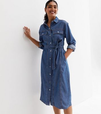 Share more than 79 denim tunic dress new look latest