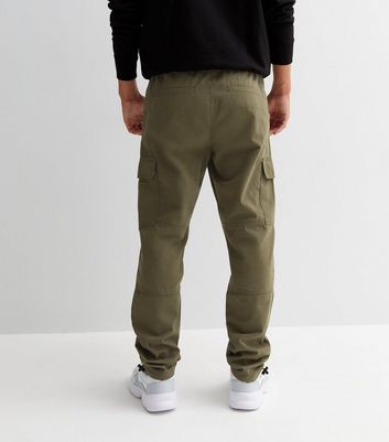 cargo cuffed trousers